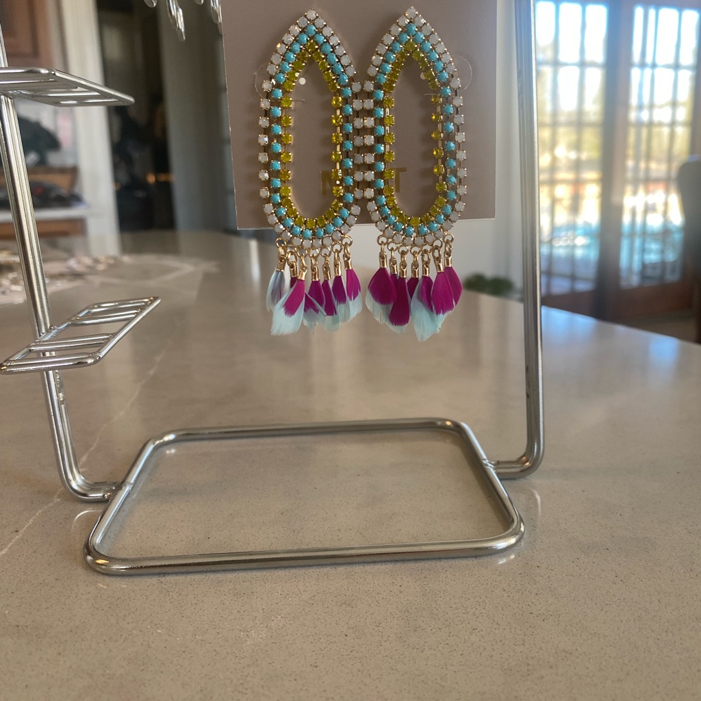 Mixit Multicolor Beaded Earrings